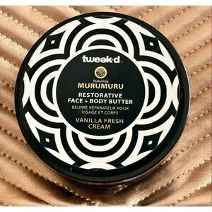 TWEAK'D BY NATURE -NWT Murumuru Restorative Body/Face Butter/Vanilla Fresh Cream